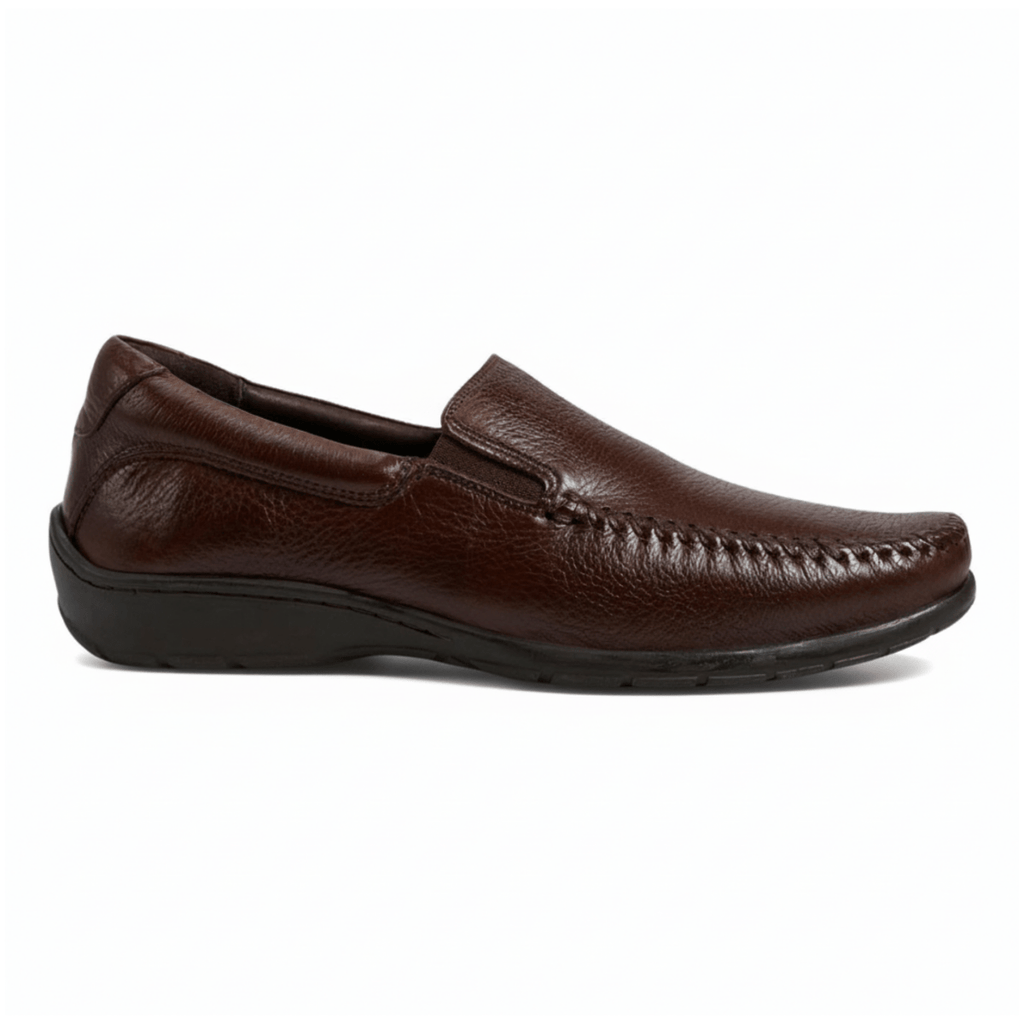 Johnston & Murphy Men's Crawfoord Venitian Mahogany Leather