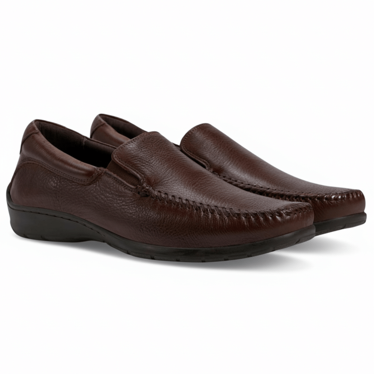 Johnston & Murphy Men's Crawfoord Venitian Mahogany Leather