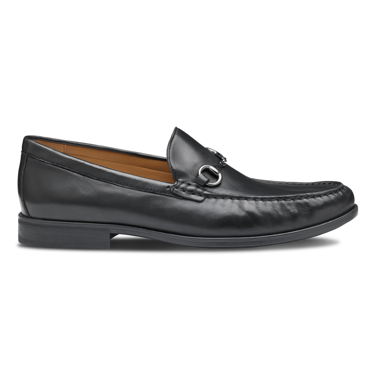 Johnston & Murphy Men's Harrison Bit Loafer Black Glove Leather