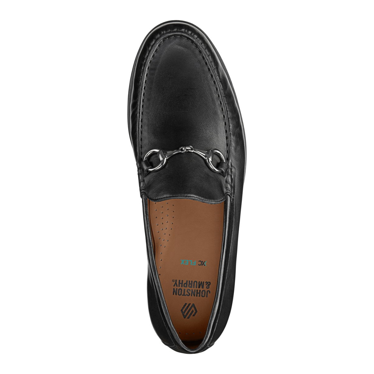 Johnston & Murphy Men's Harrison Bit Loafer Black Glove Leather