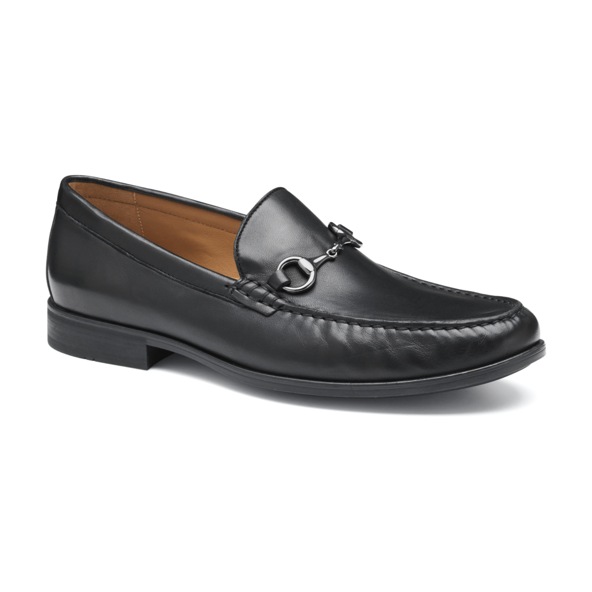 Johnston & Murphy Men's Harrison Bit Loafer Black Glove Leather