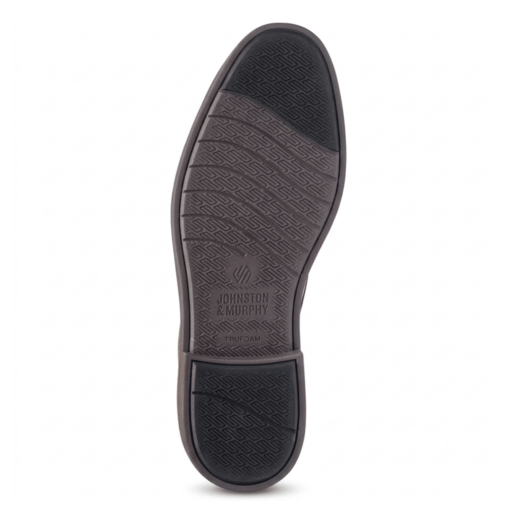 Johnston & Murphy Men's Tyson Plain Toe Brown Oiled Leather