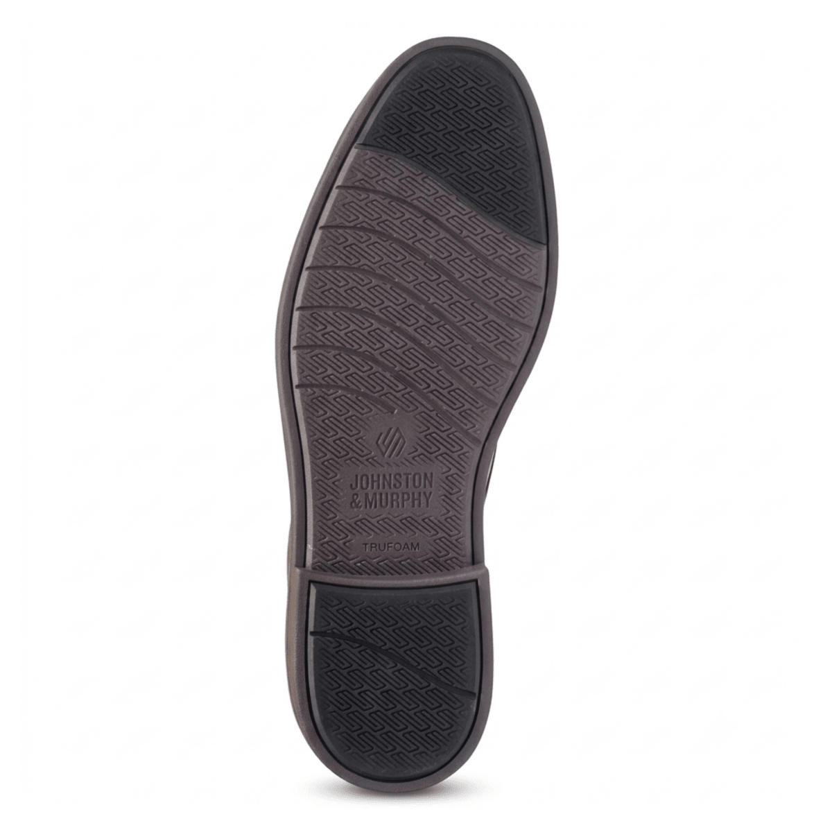 Johnston & Murphy Men's Tyson Plain Toe Brown Oiled Leather