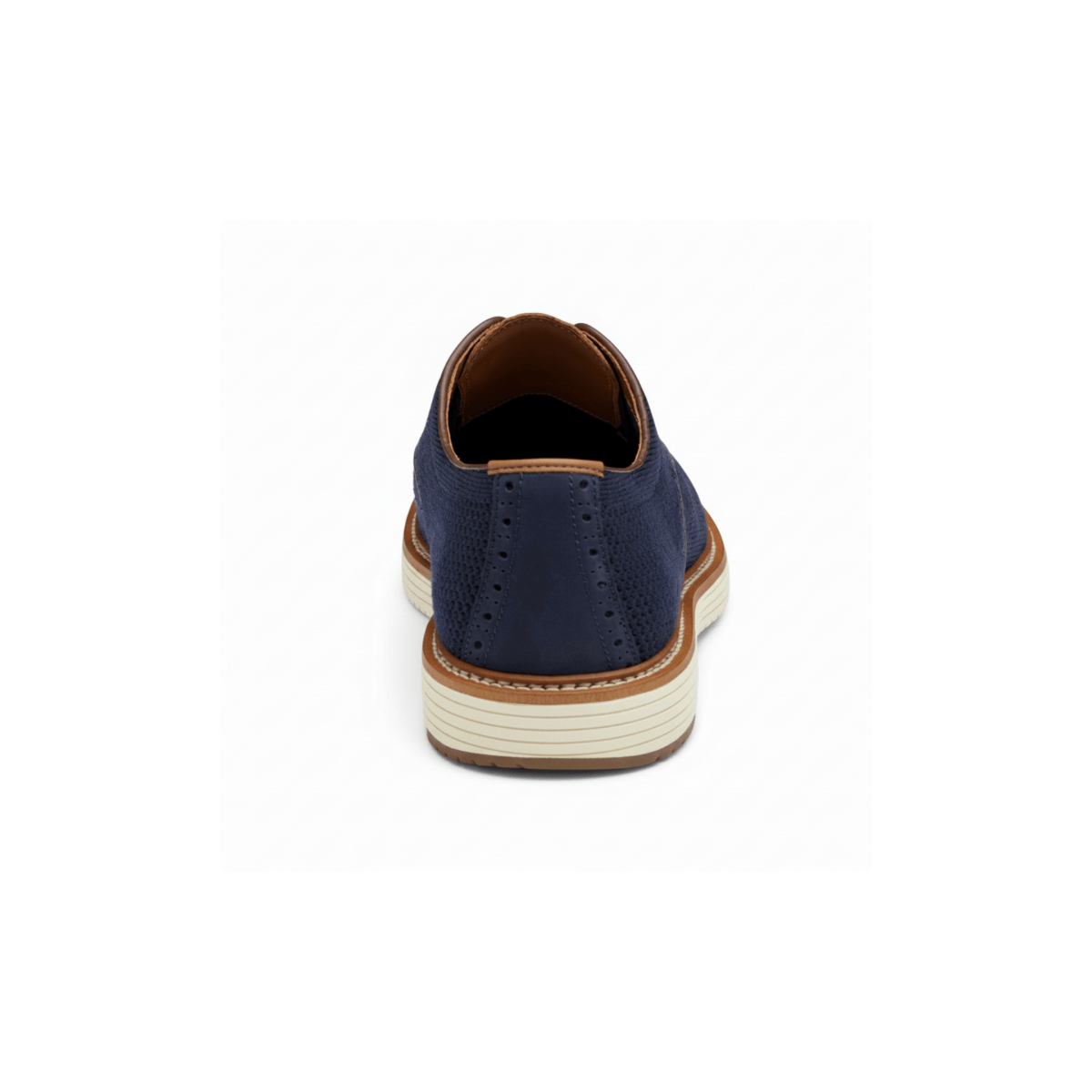 Johnston & Murphy Men's Upton Knit Wing Tip Navy