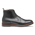 Johnston & Murphy Men's XC+ Durham Cap Toe Black Full Grain Leather Waterproof