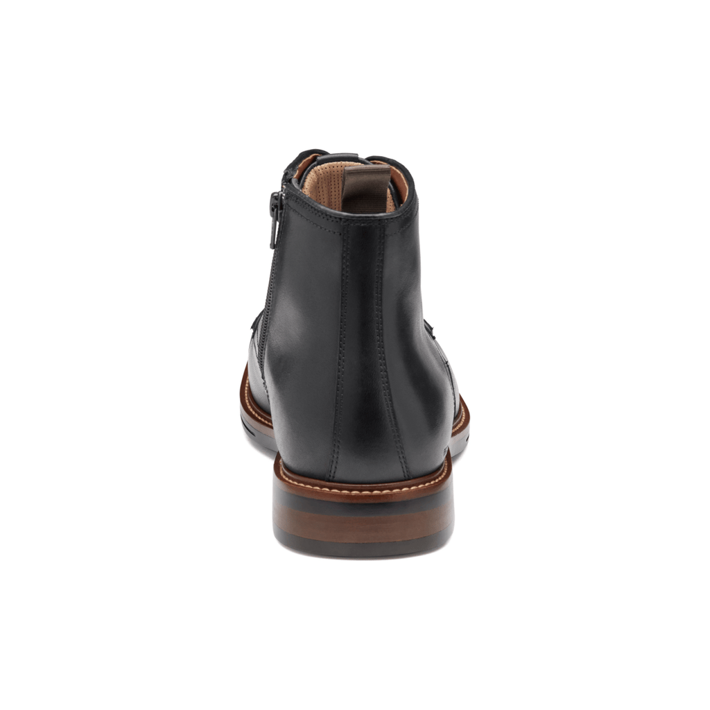 Johnston & Murphy Men's XC+ Durham Cap Toe Black Full Grain Leather Waterproof