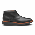 Johnston & Murphy Men's XC+ Parker Chukka Black Full Grain Leather Waterproof