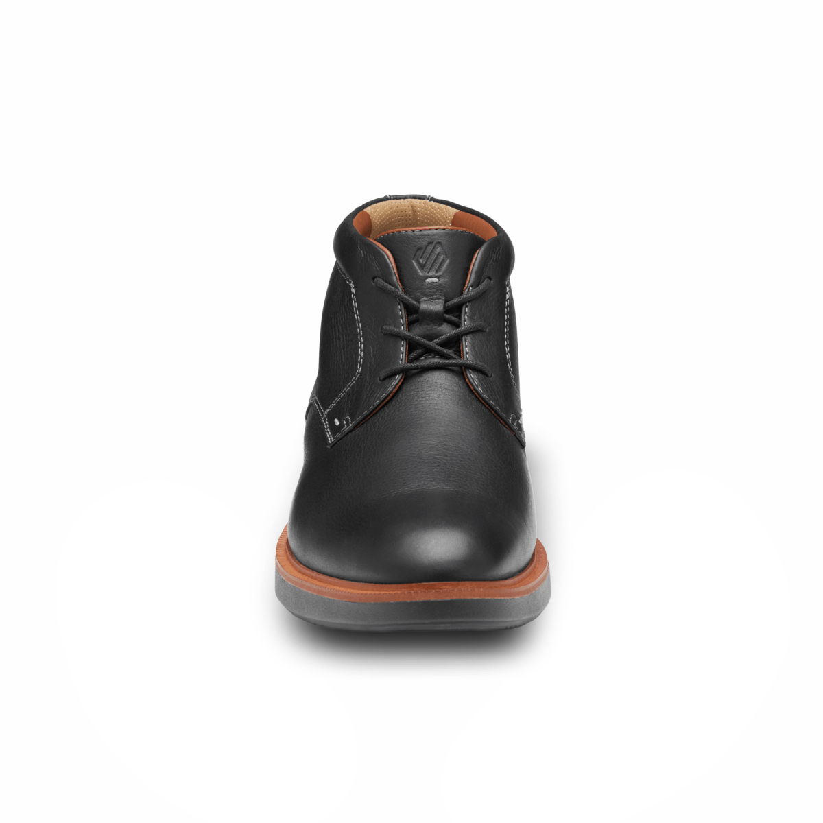 Johnston & Murphy Men's XC+ Parker Chukka Black Full Grain Leather Waterproof