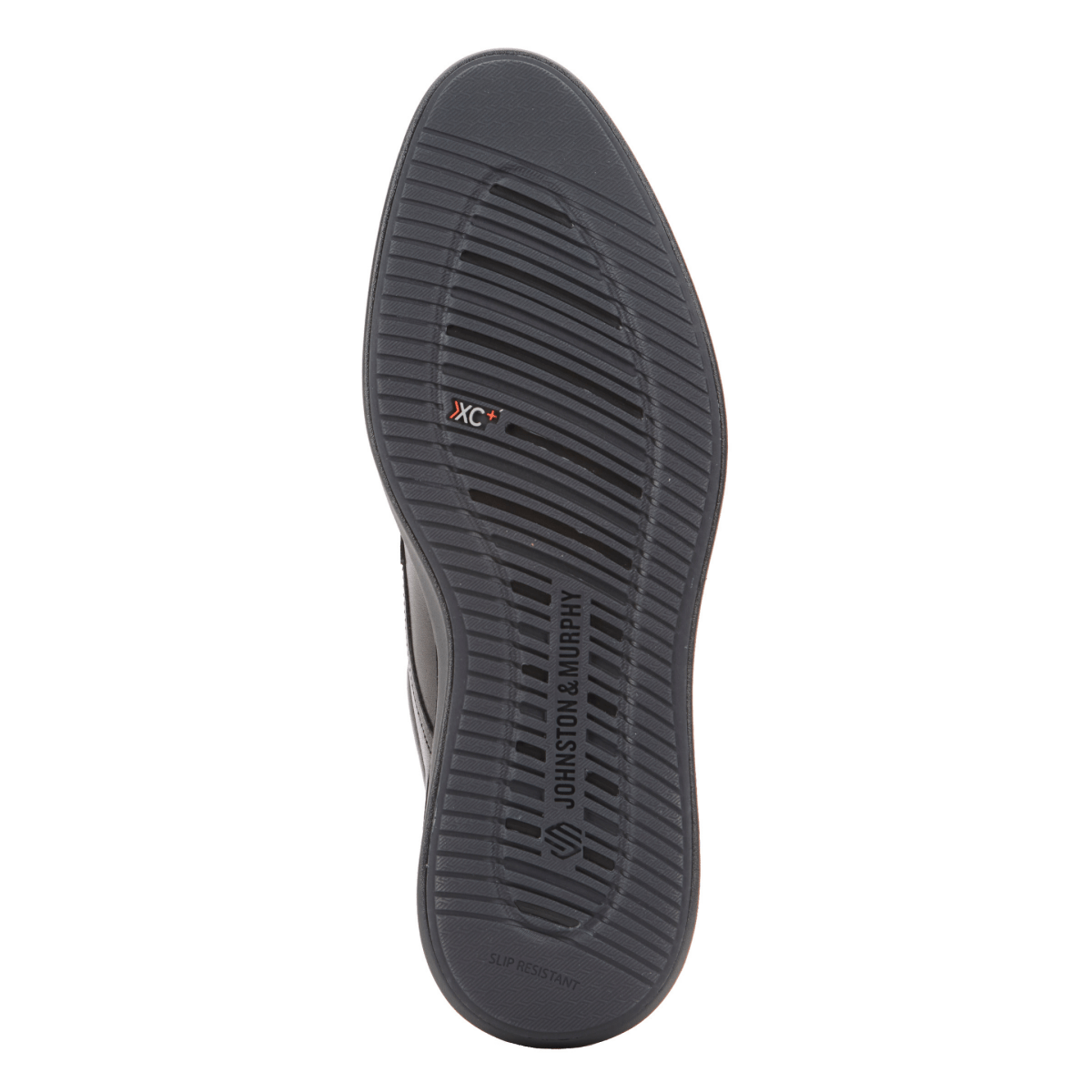 Johnston & Murphy Men's XC+ Parker Plain Toe Black Full Grain Leather Waterproof