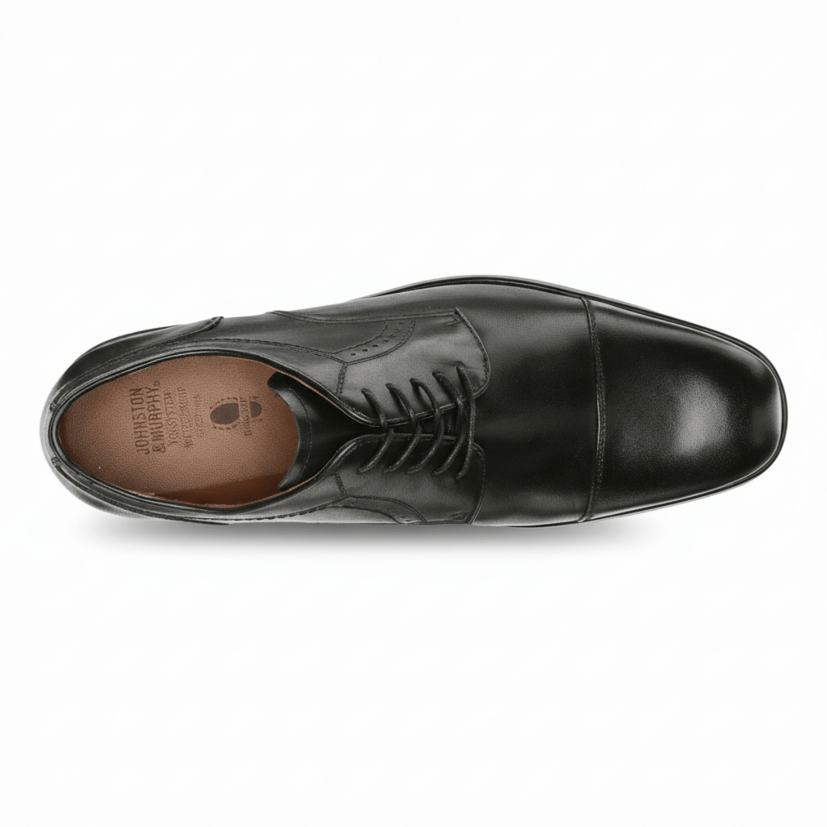 Johnston & Murphy Men's XC4 Branning Cap Toe Black Waterproof