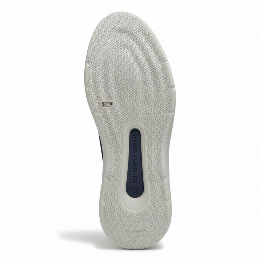 Johnston & Murphy Men's XC4 Prentiss 2.0 Navy Waterproof Tumbled Nubuck