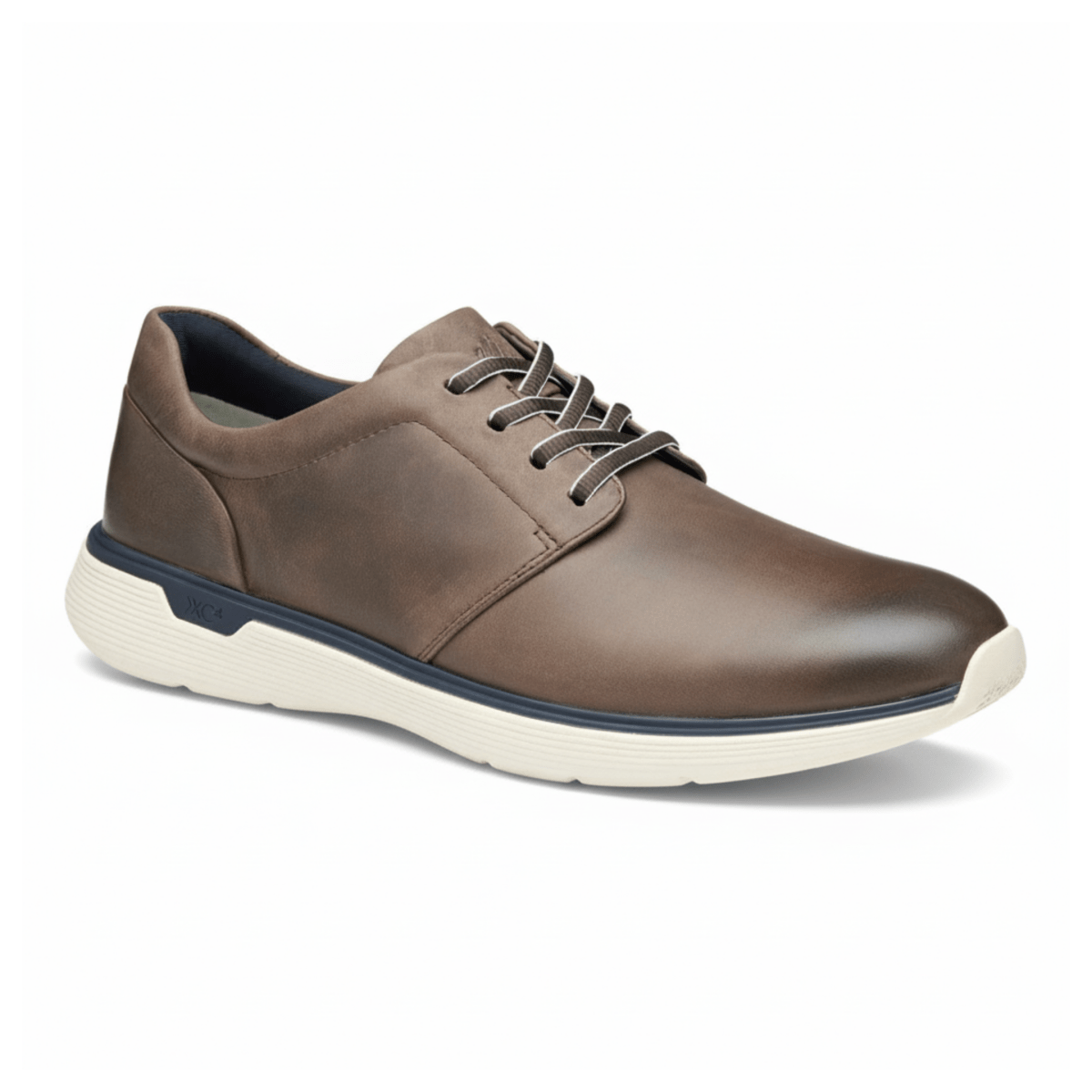 Johnston & Murphy Men's XC4 Prentiss 2.0 Stone Oiled Waterproof Full Grain