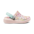 Joybees Kids Varsity Clog Rainbow Tie Dye