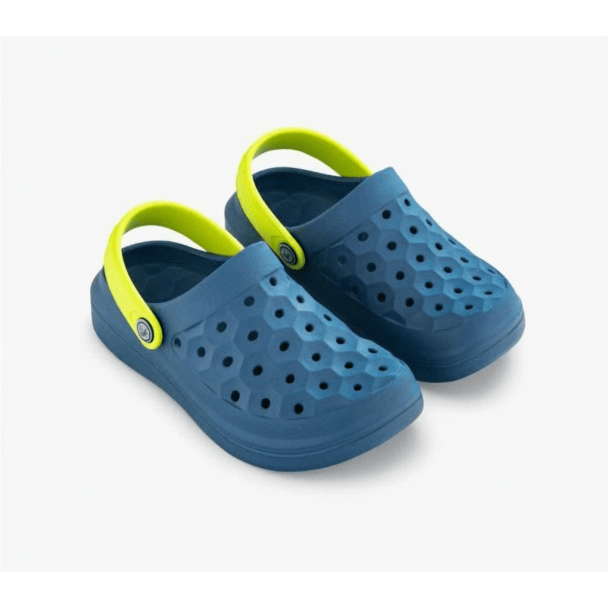 Joybees Toddlers (Sizes 6-12) Varsity Clog Midnight Teal/Citrus