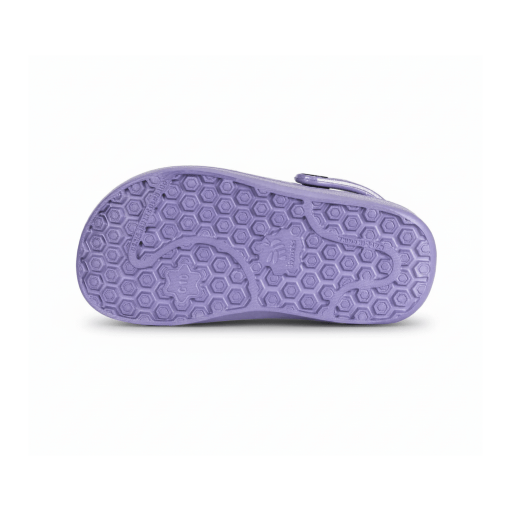 Joybees Toddlers Varsity Clog Glitter Purple