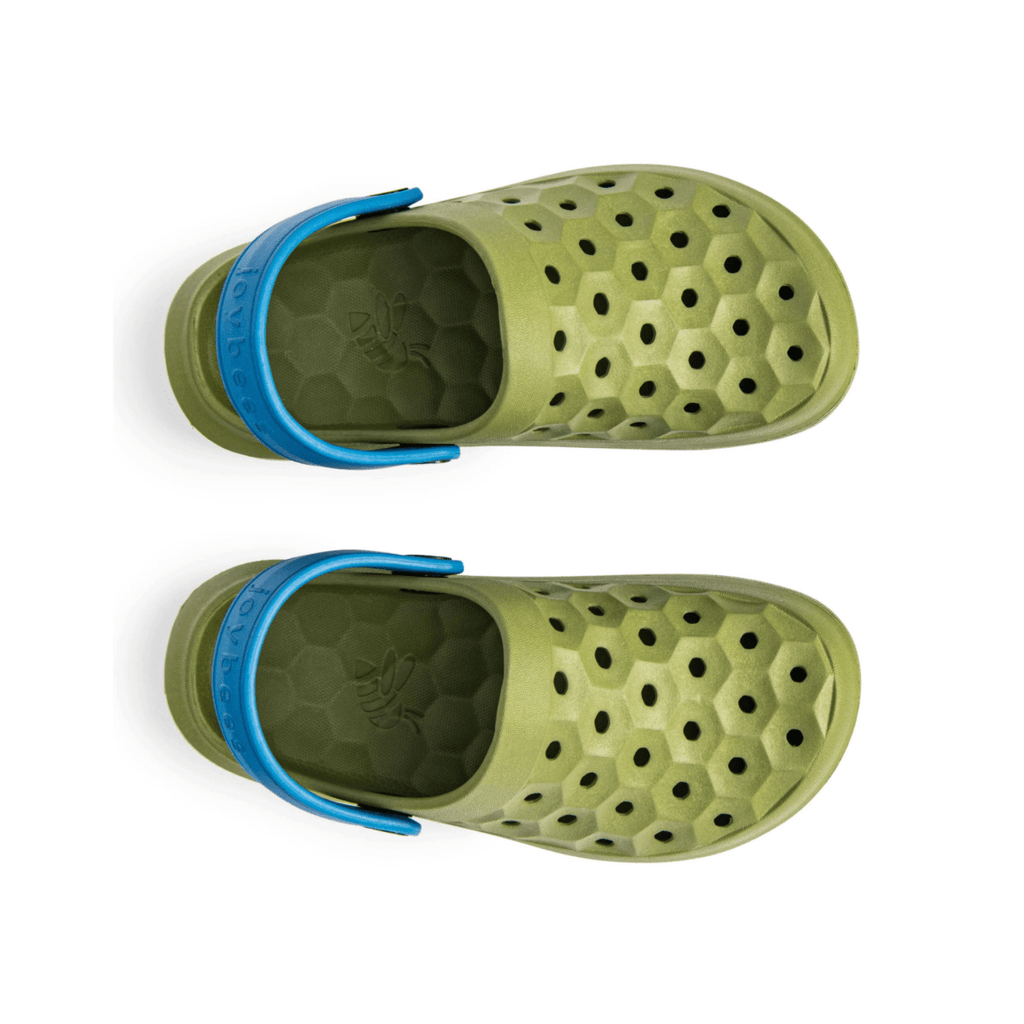 Joybees Toddlers Varsity Clog Olive/Midnight Teal
