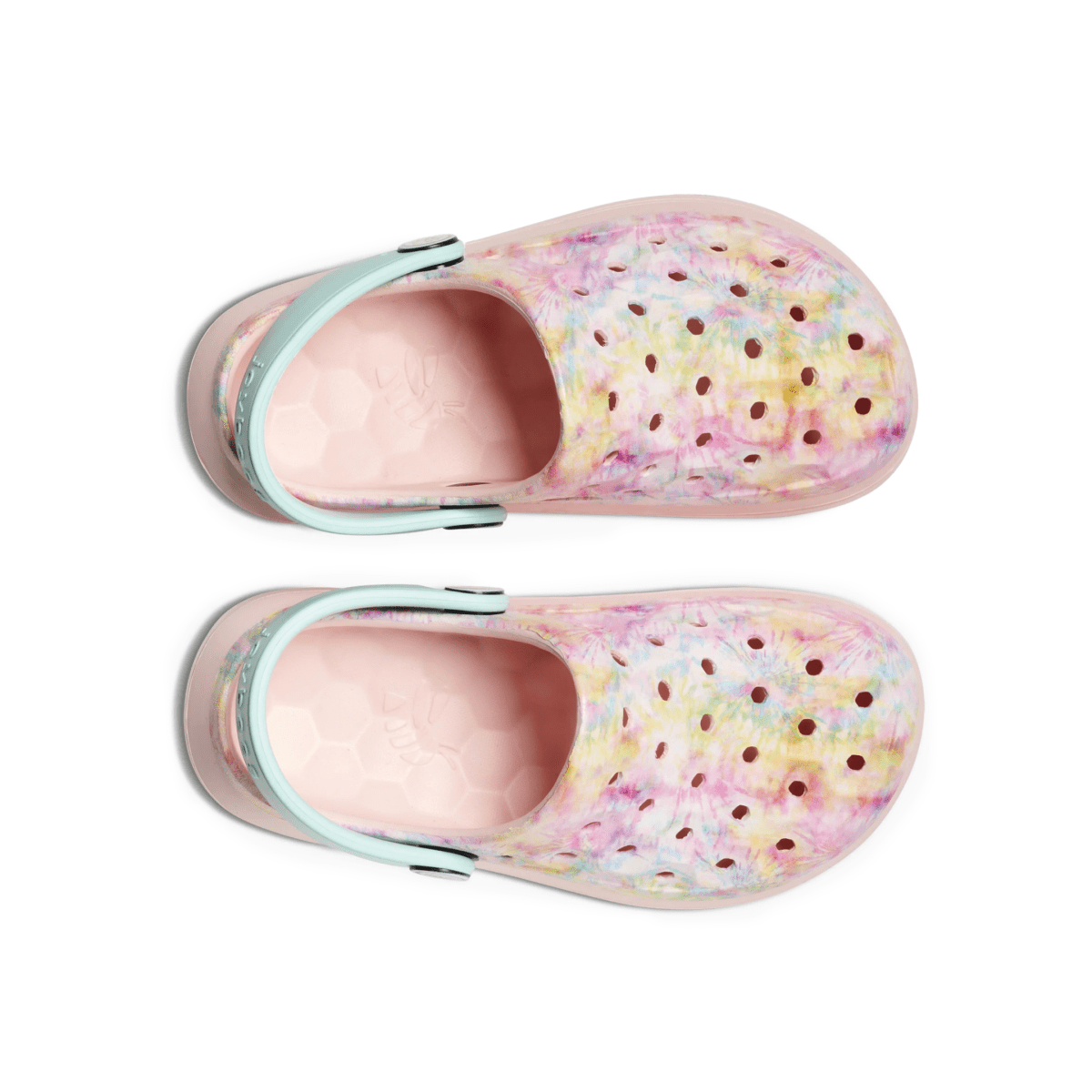 Joybees Toddlers Varsity Clog Rainbow Tie Dye