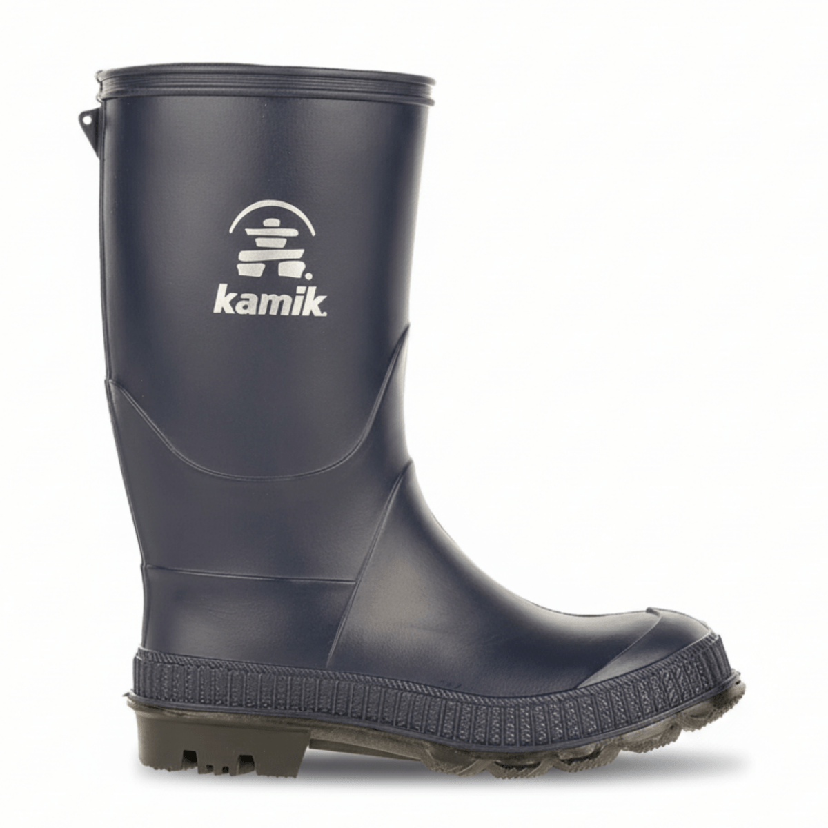 Kamik Kids (Sizes 1-6) Stomp Navy Rubber Waterproof