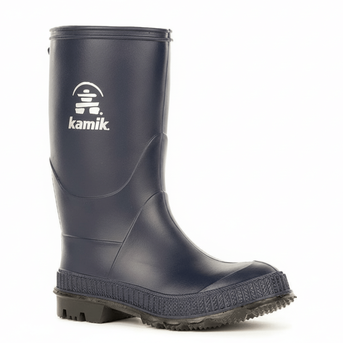 Kamik Kids (Sizes 1-6) Stomp Navy Rubber Waterproof