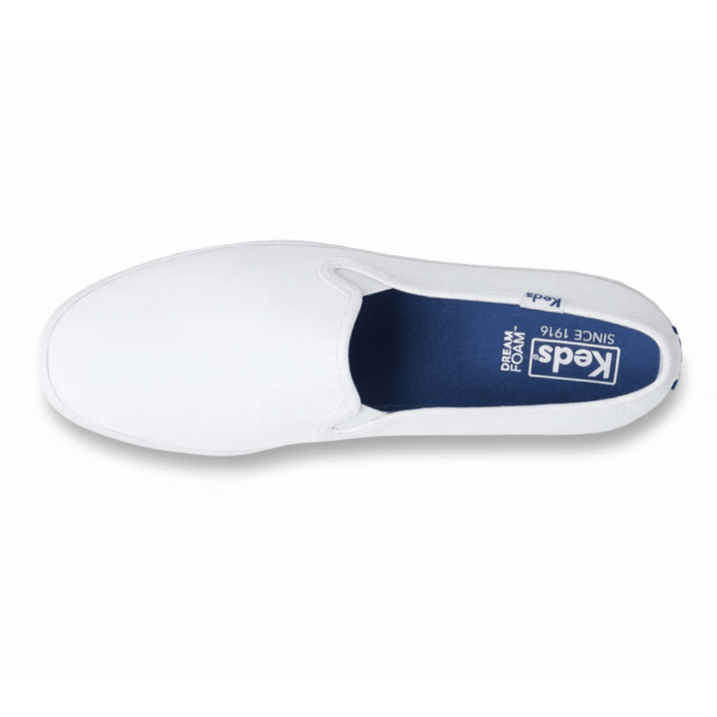 Keds Women's WF23240 Champion Slip On White