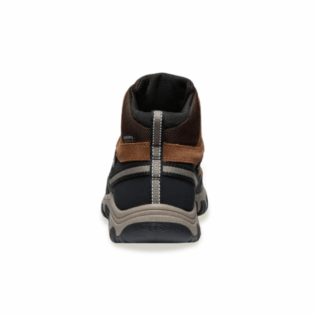 Keen Boys (Grade School) Targhee IV Mid Waterproof Bison/Brindle