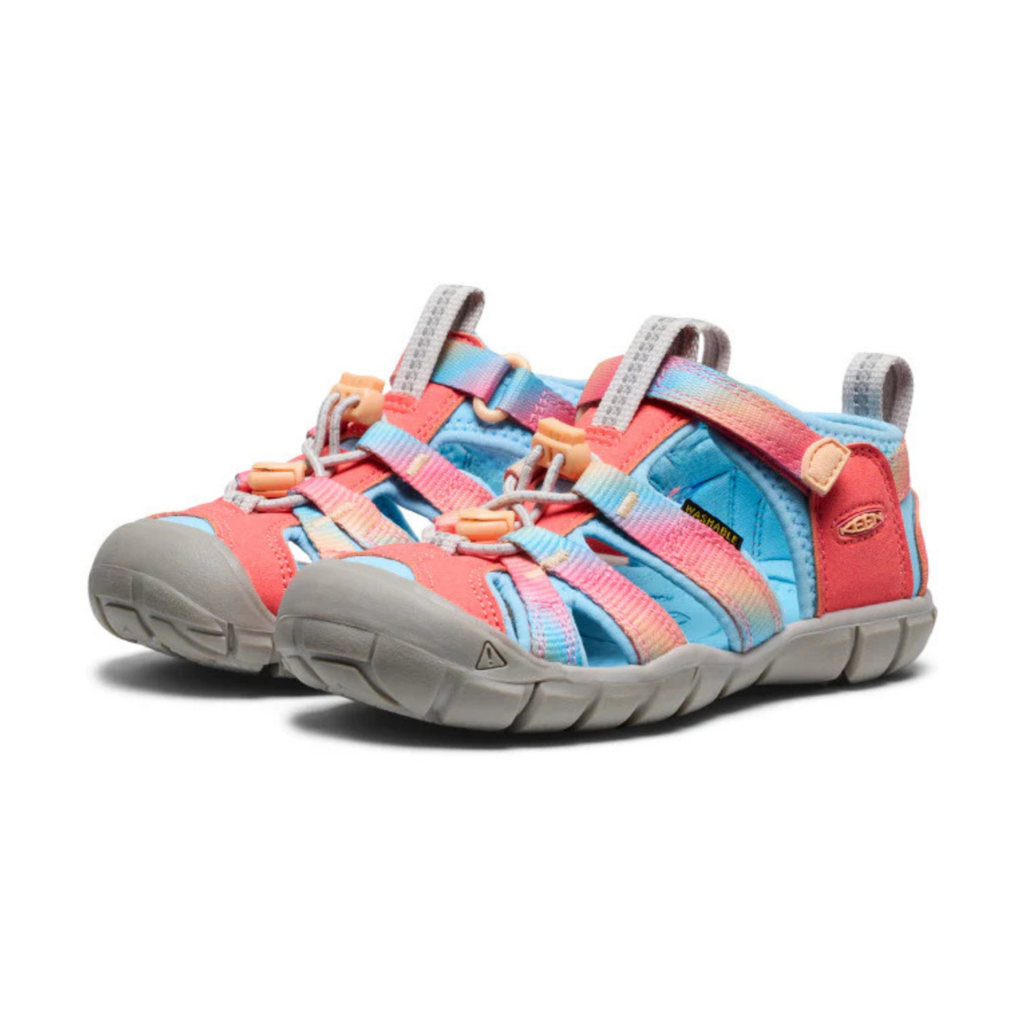 Keen Girls (Sizes 1-5) Seacamp II CNX Ombre Pink Lemonade