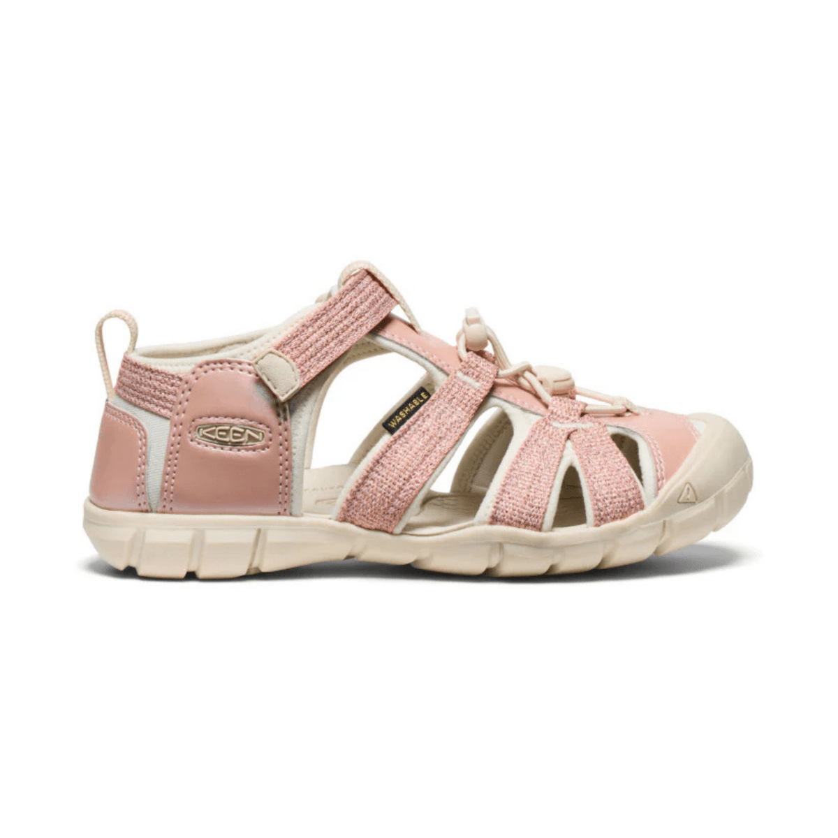Keen Girls (Sizes 1-6) Seacamp II CNX Pink/Gold