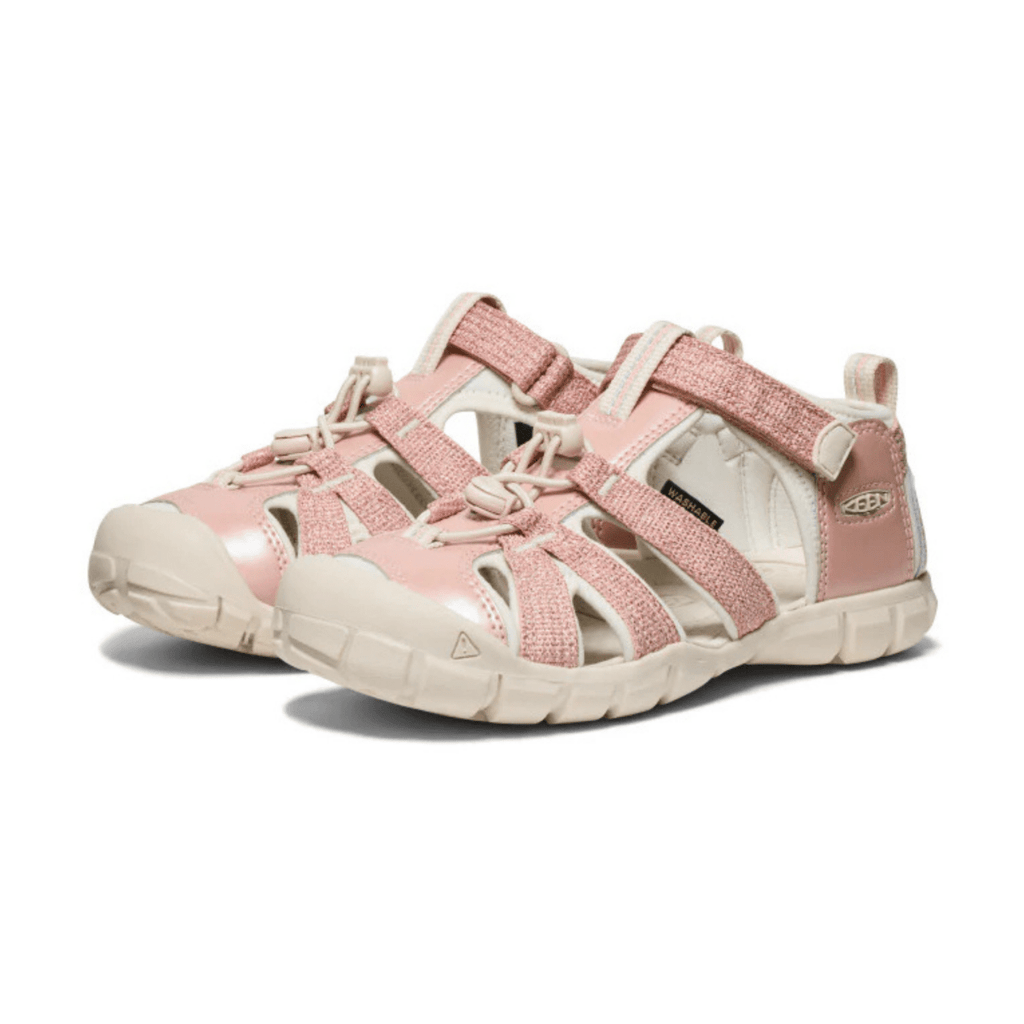 Keen Girls (Sizes 1-6) Seacamp II CNX Pink/Gold
