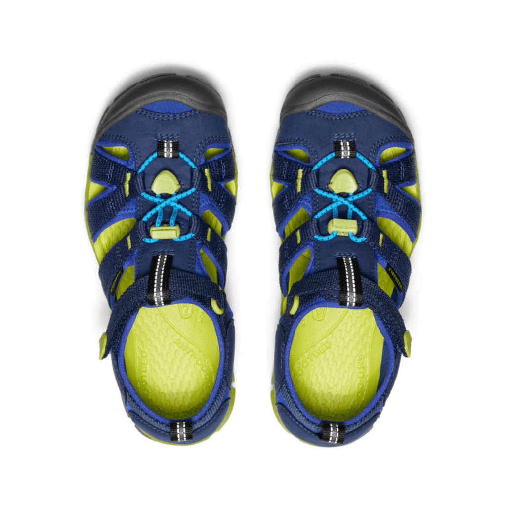 Keen Kids (Grade School) Seacamp II CNX Naval Academy/Chartreuse