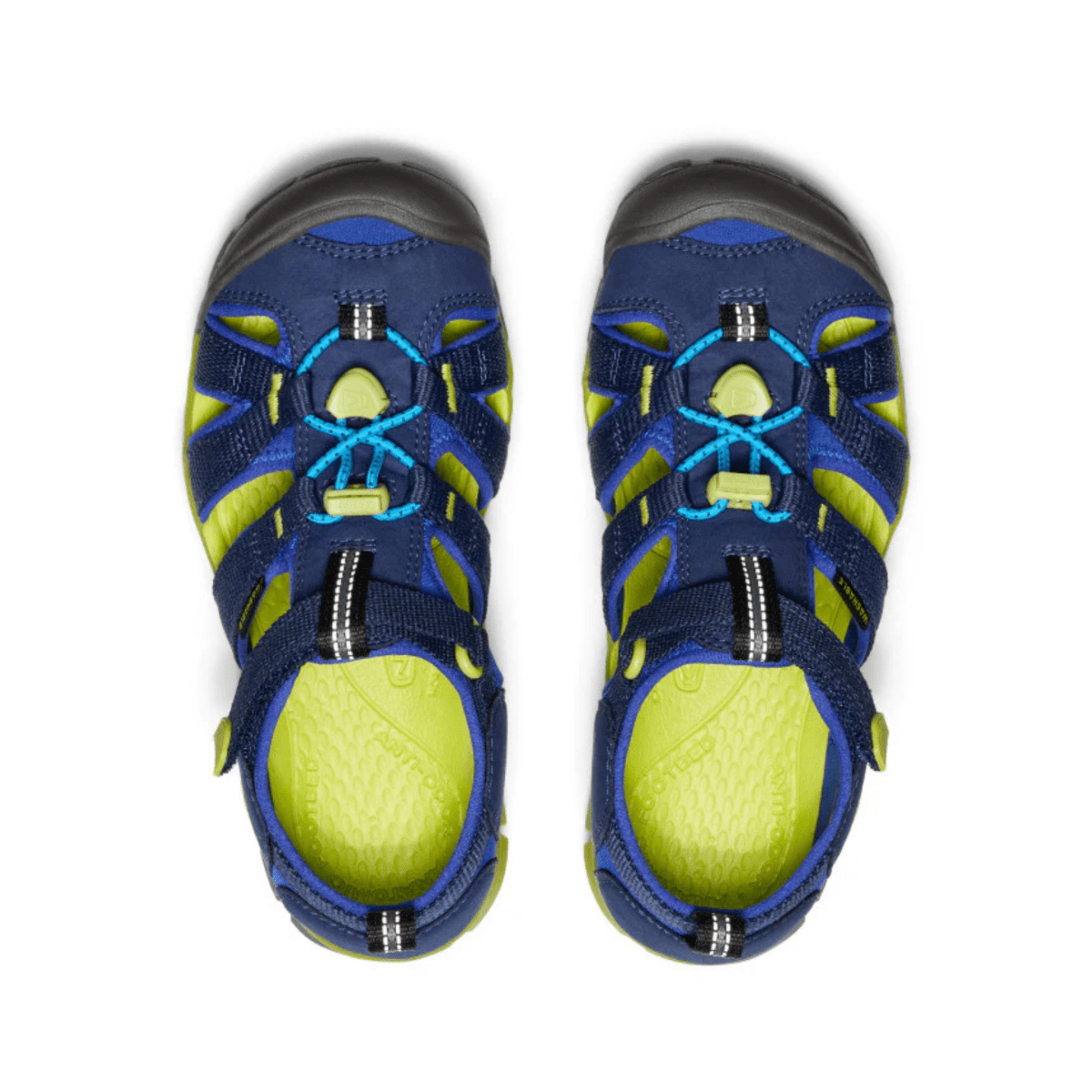 Keen Kids (Grade School) Seacamp II CNX Naval Academy/Chartreuse