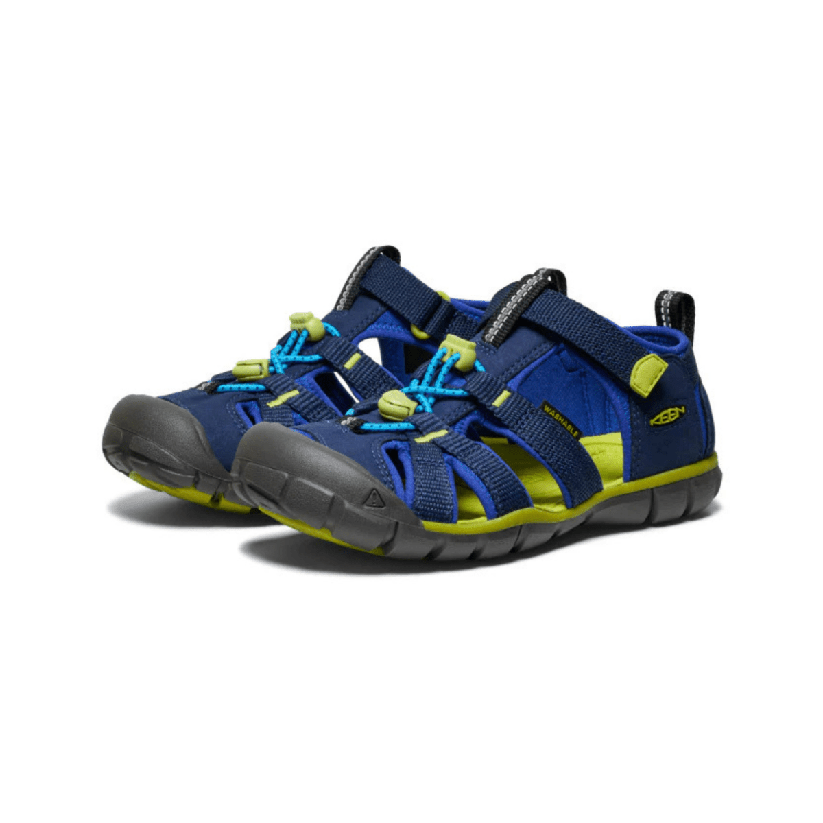 Keen Kids (Grade School) Seacamp II CNX Naval Academy/Chartreuse