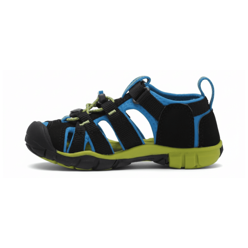 Keen Kids (Preschool) Seacamp II CNX Black/Blue/Lime