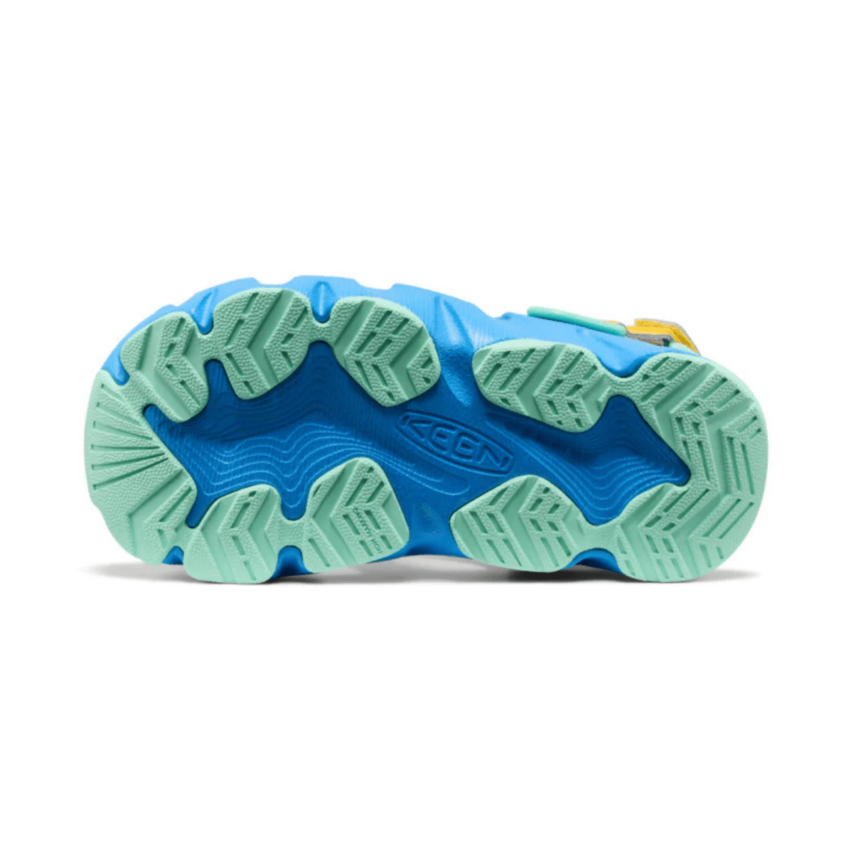 Keen Kids (Sizes 1-5) HyperFLT Clog Azure Blue/Daffodil