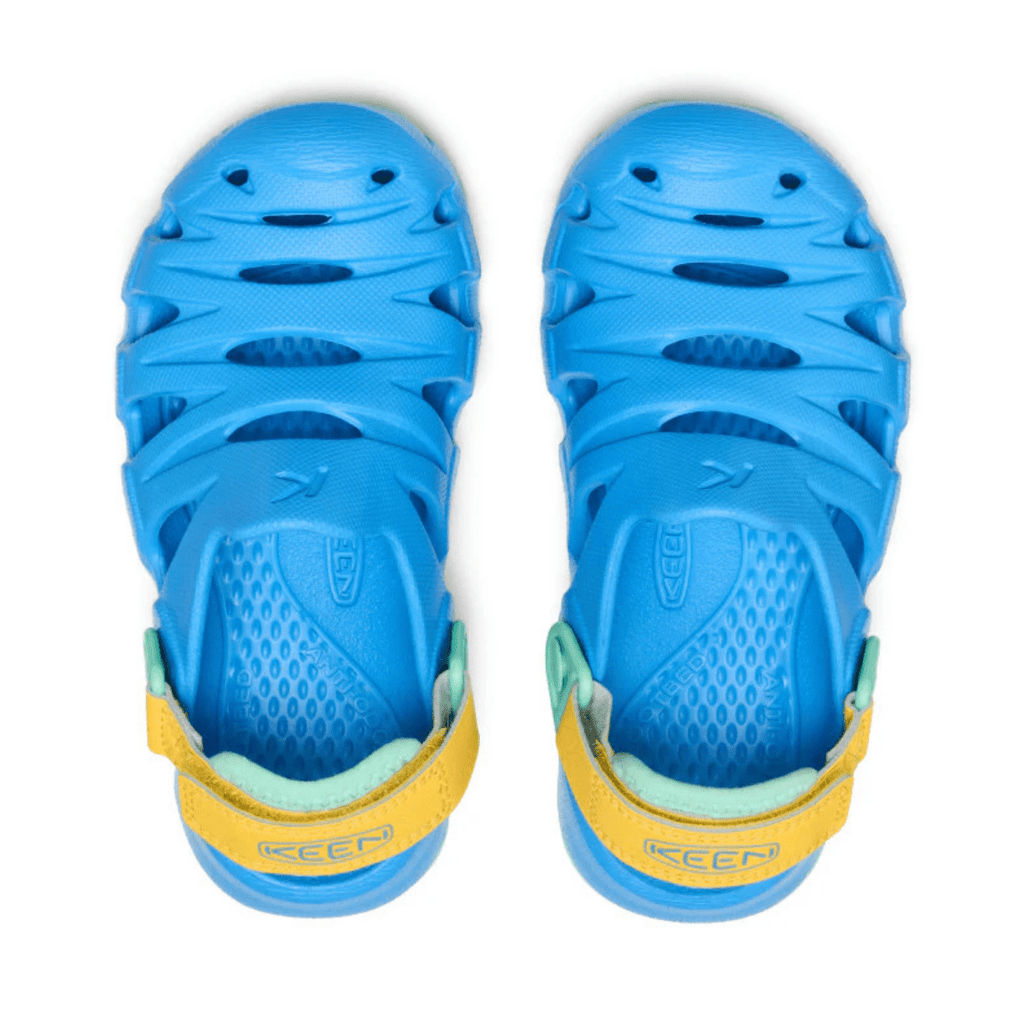 Keen Kids (Sizes 1-5) HyperFLT Clog Azure Blue/Daffodil