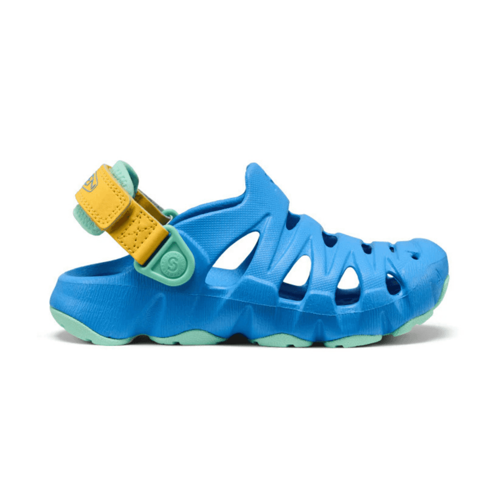 Keen Kids (Sizes 1-5) HyperFLT Clog Azure Blue/Daffodil
