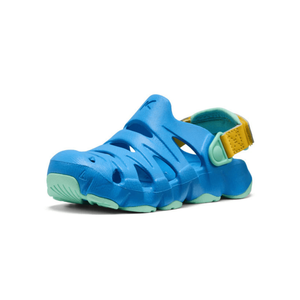 Keen Kids (Sizes 1-5) HyperFLT Clog Azure Blue/Daffodil