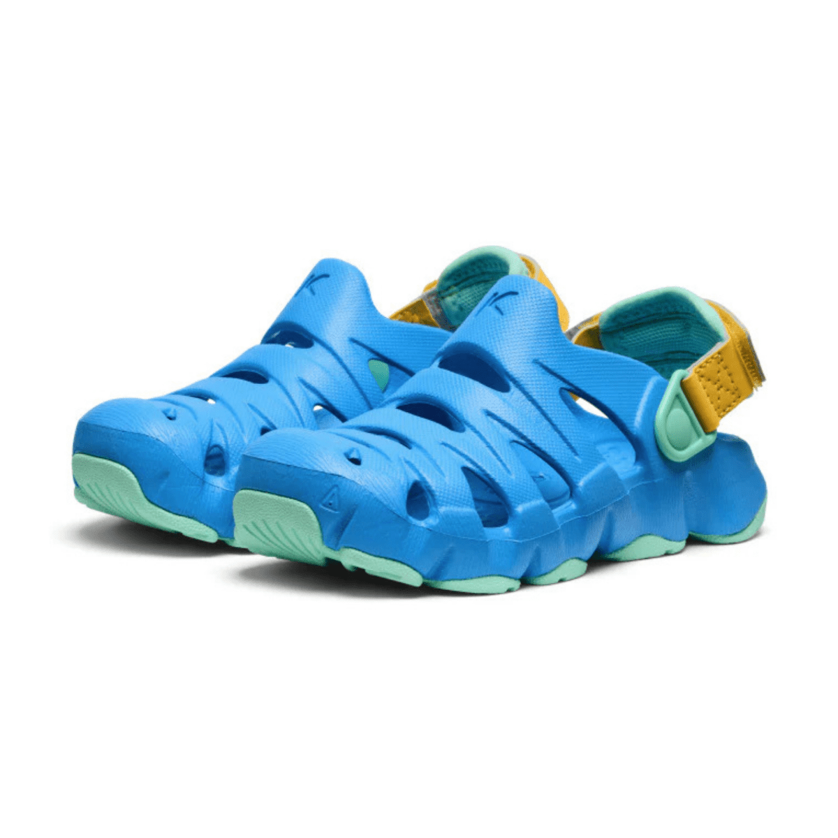 Keen Kids (Sizes 8-13) HyperFLT Clog Azure Blue/Daffodil