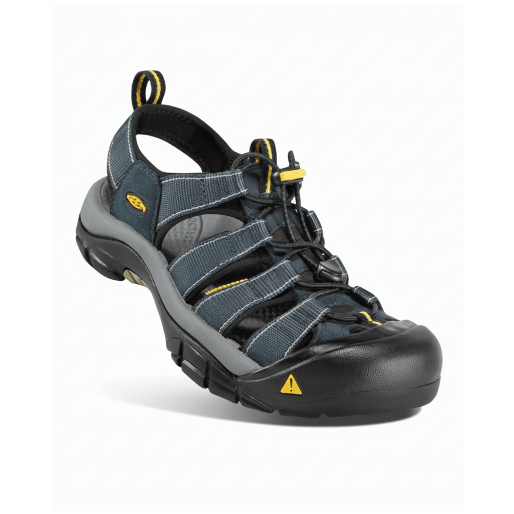 Keen Men's Newport H2 Navy/Grey Fabric Water Friendly
