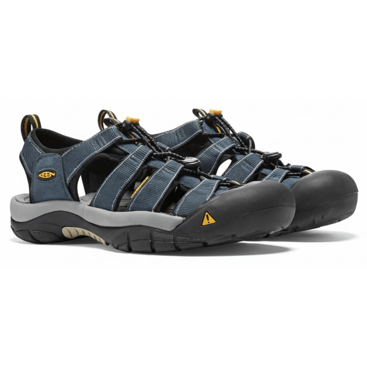 Keen Men's Newport H2 Navy/Grey Fabric Water Friendly