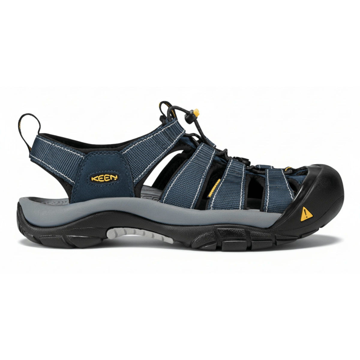 Keen Men's Newport H2 Navy/Grey Fabric Water Friendly