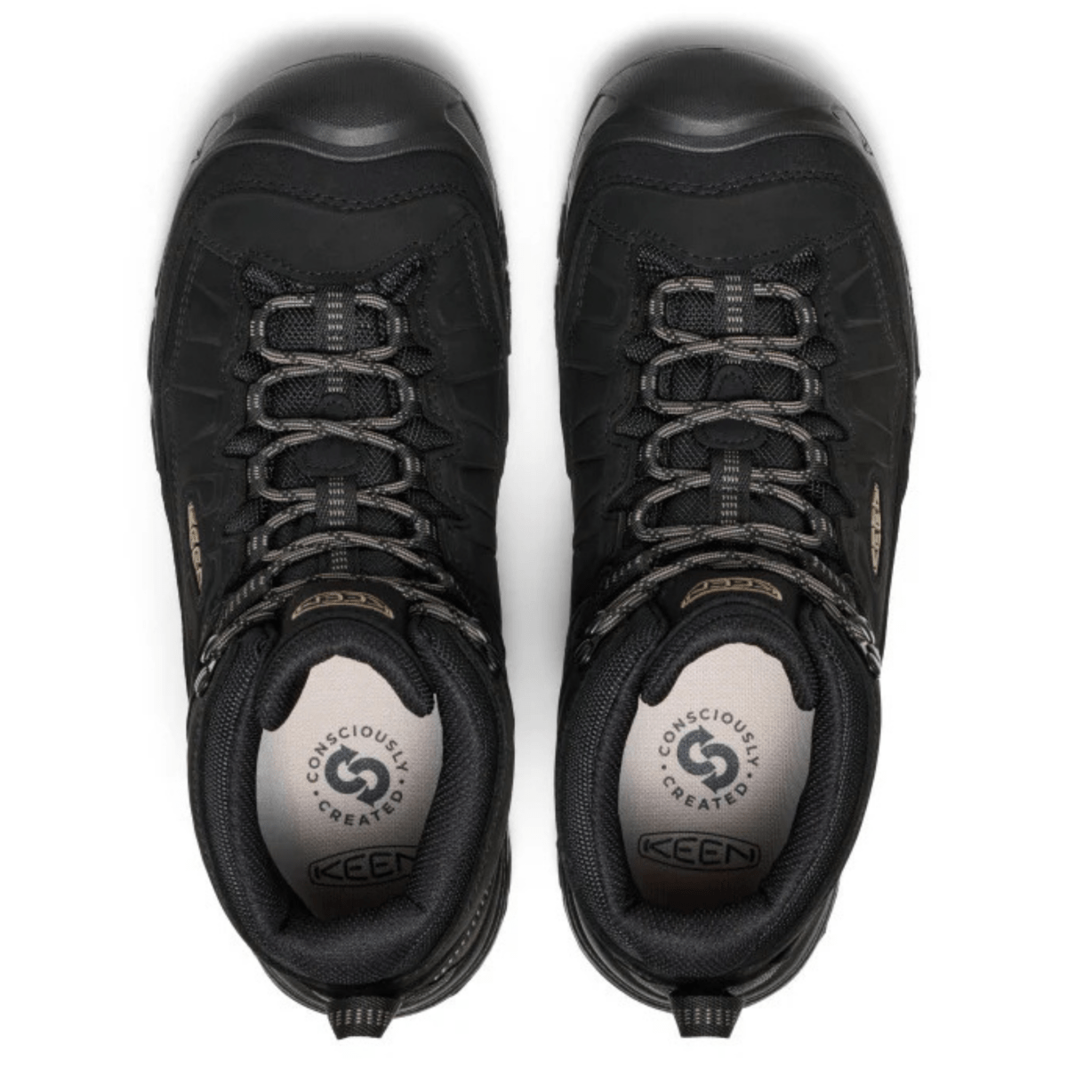 Keen Men's Targhee IV Mid Triple Black Waterproof