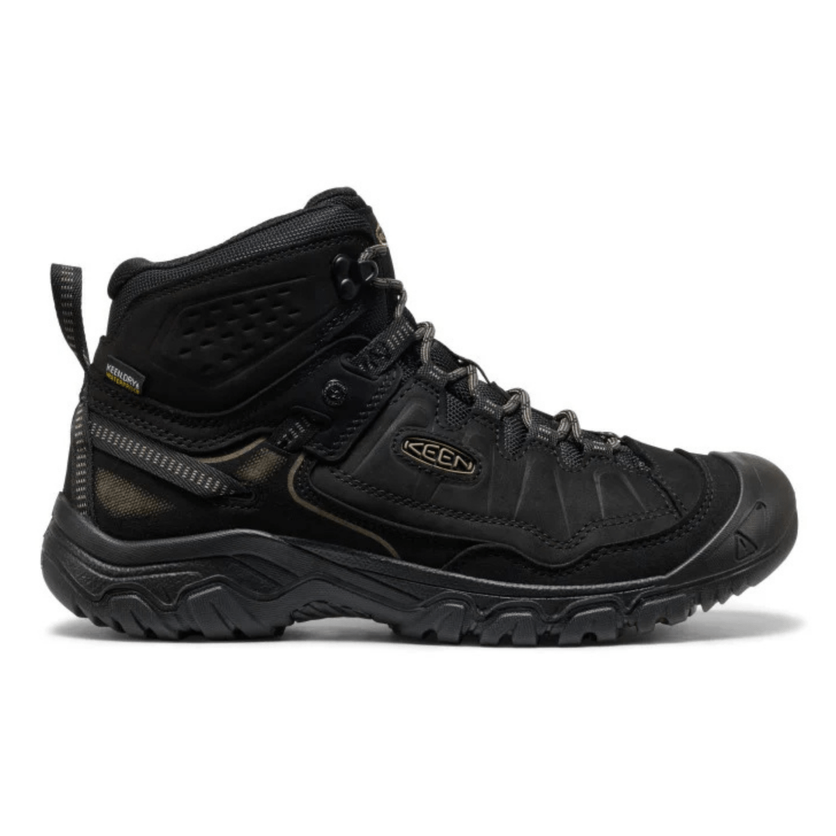 Keen Men's Targhee IV Mid Triple Black Waterproof