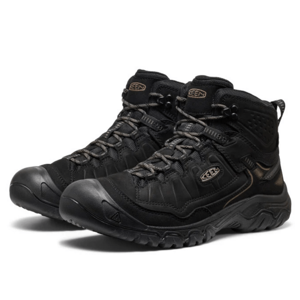 Keen Men's Targhee IV Mid Triple Black Waterproof