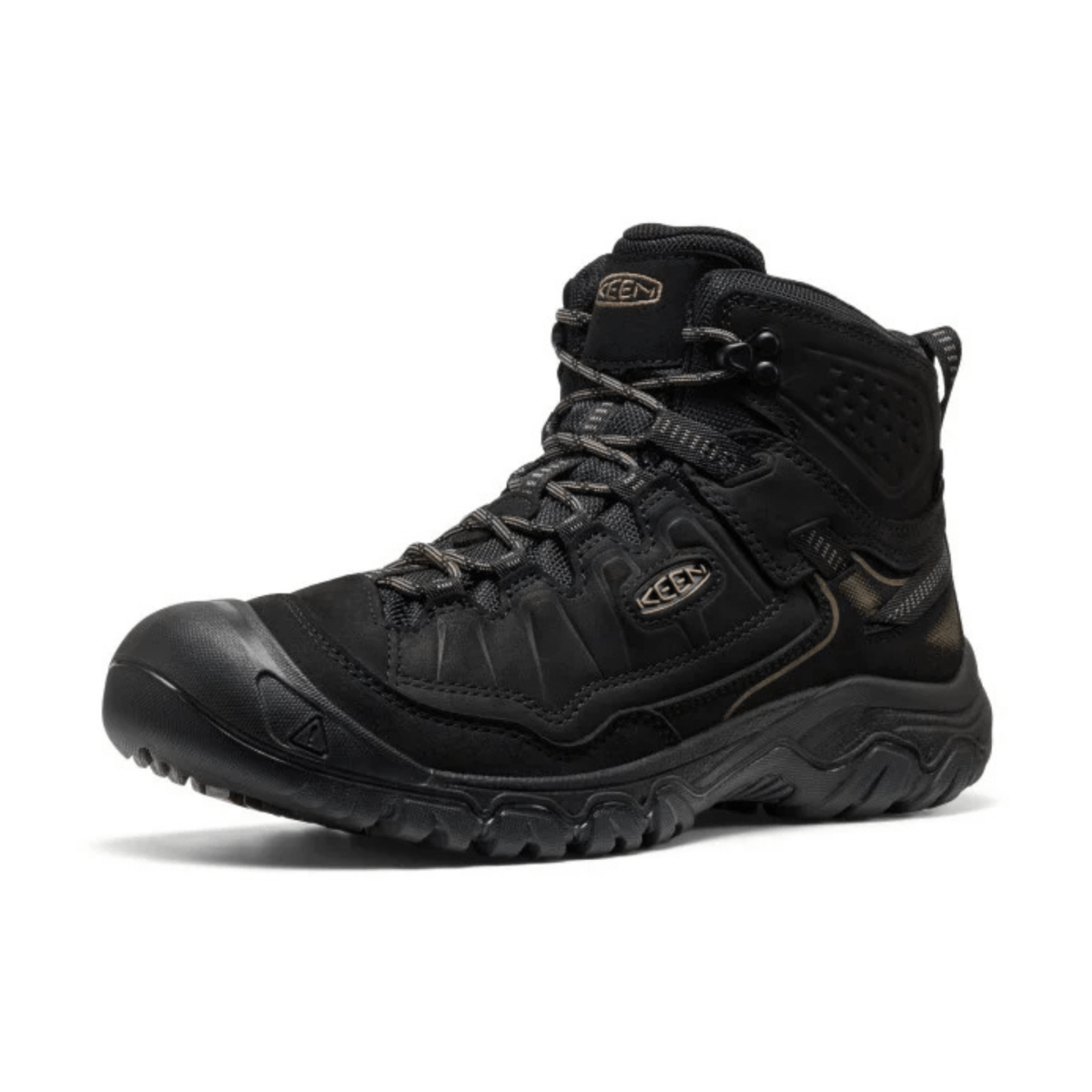 Keen Men's Targhee IV Mid Triple Black Waterproof