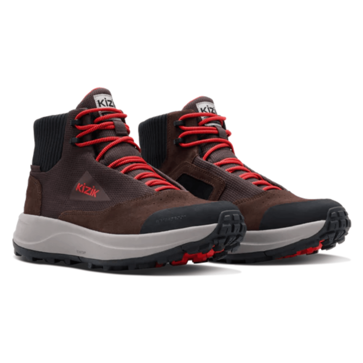 Kizik Men's Freedom Hike Waterproof Demitasse/Morning Dove