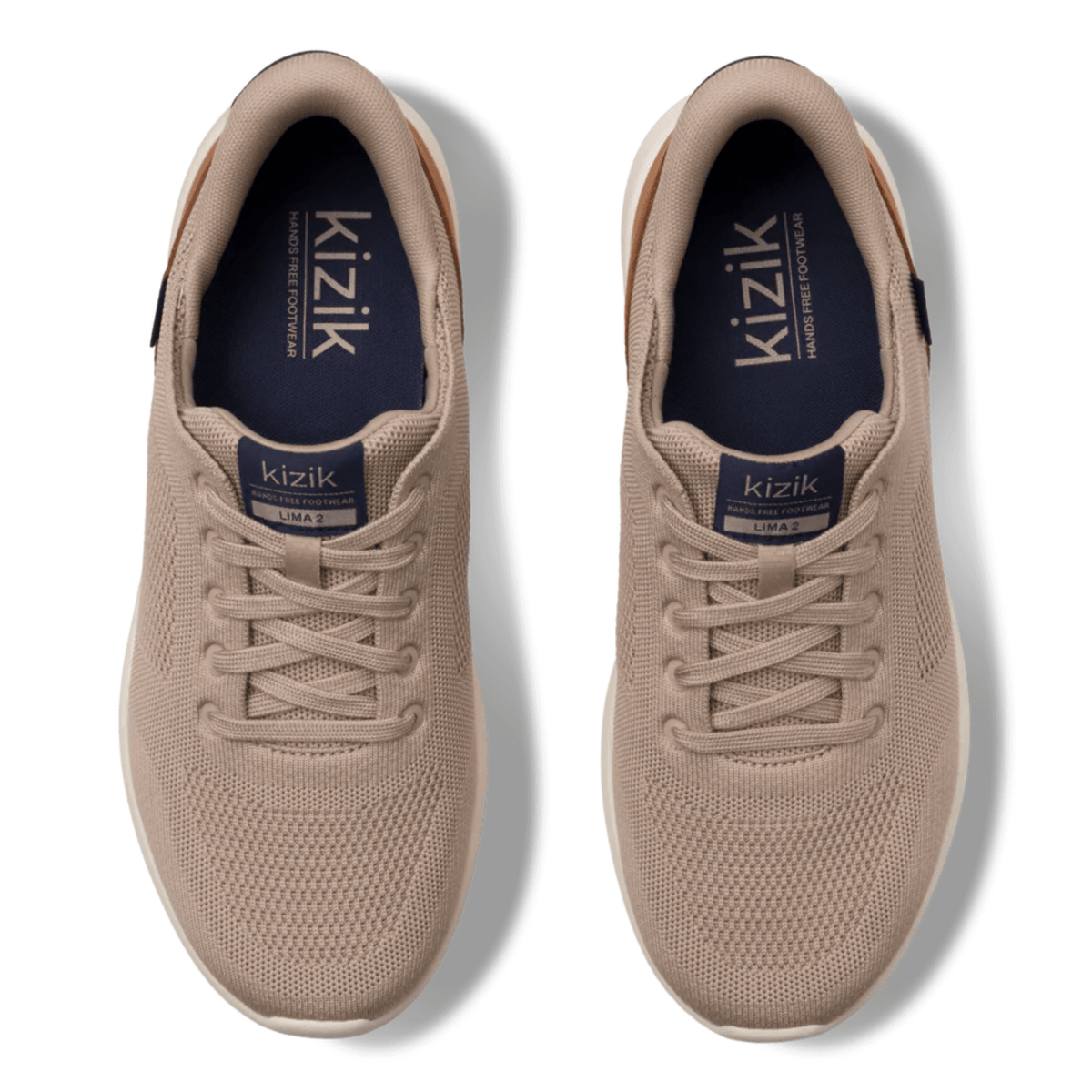 Kizik Men's Lima 2 Lite Taupe Mesh