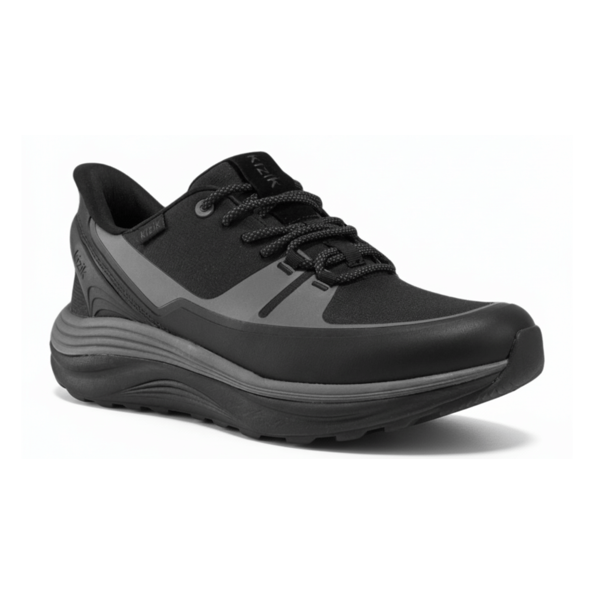 Kizik Men's London All-Terrain Black/Poppyseed