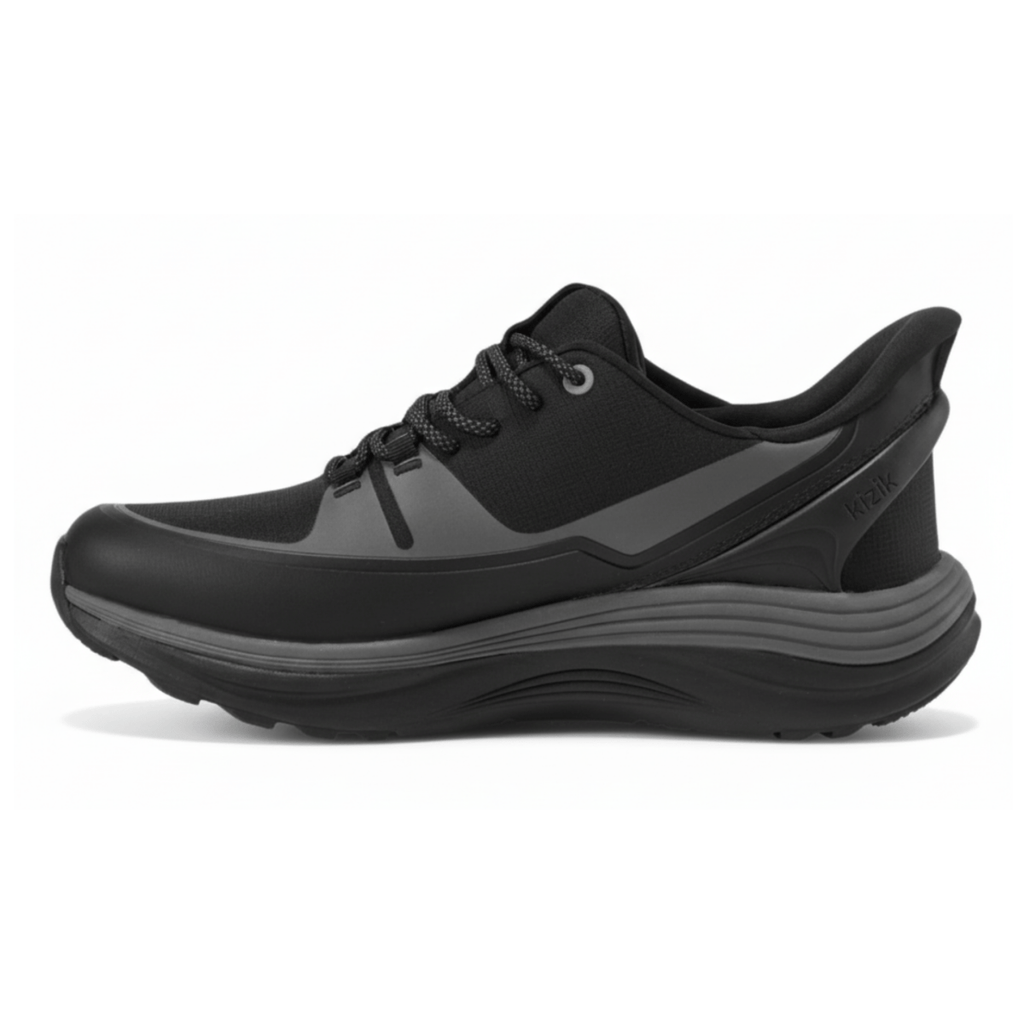 Kizik Men's London All-Terrain Black/Poppyseed