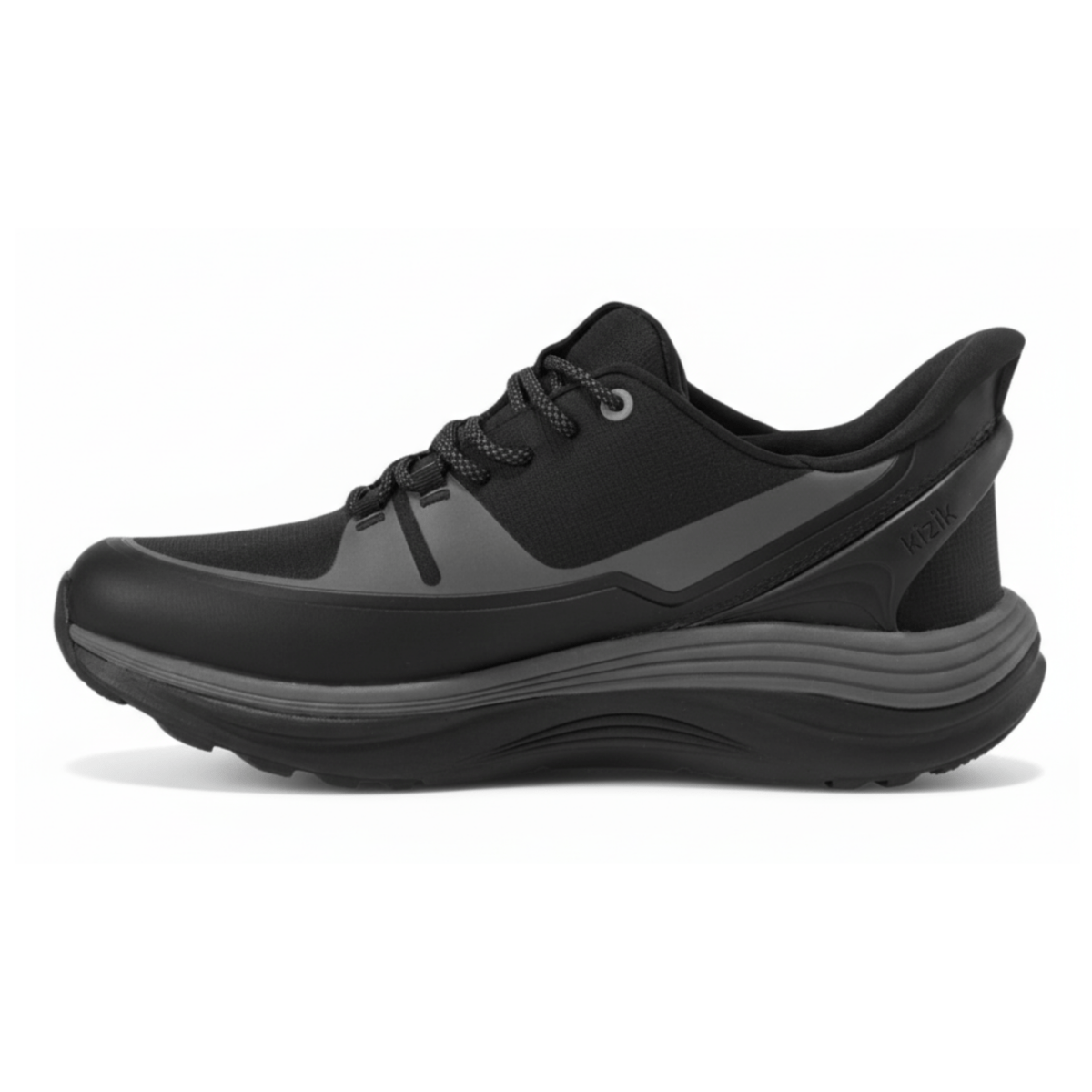 Kizik Men's London All-Terrain Black/Poppyseed