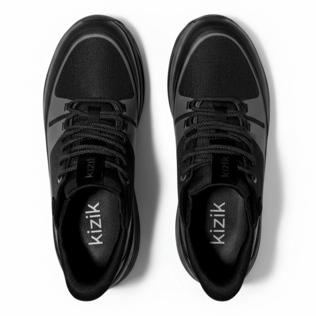 Kizik Men's London All-Terrain Black/Poppyseed